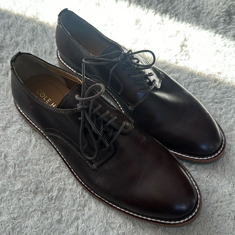 Cole Haan grand brown Morris plain oxfords (9)